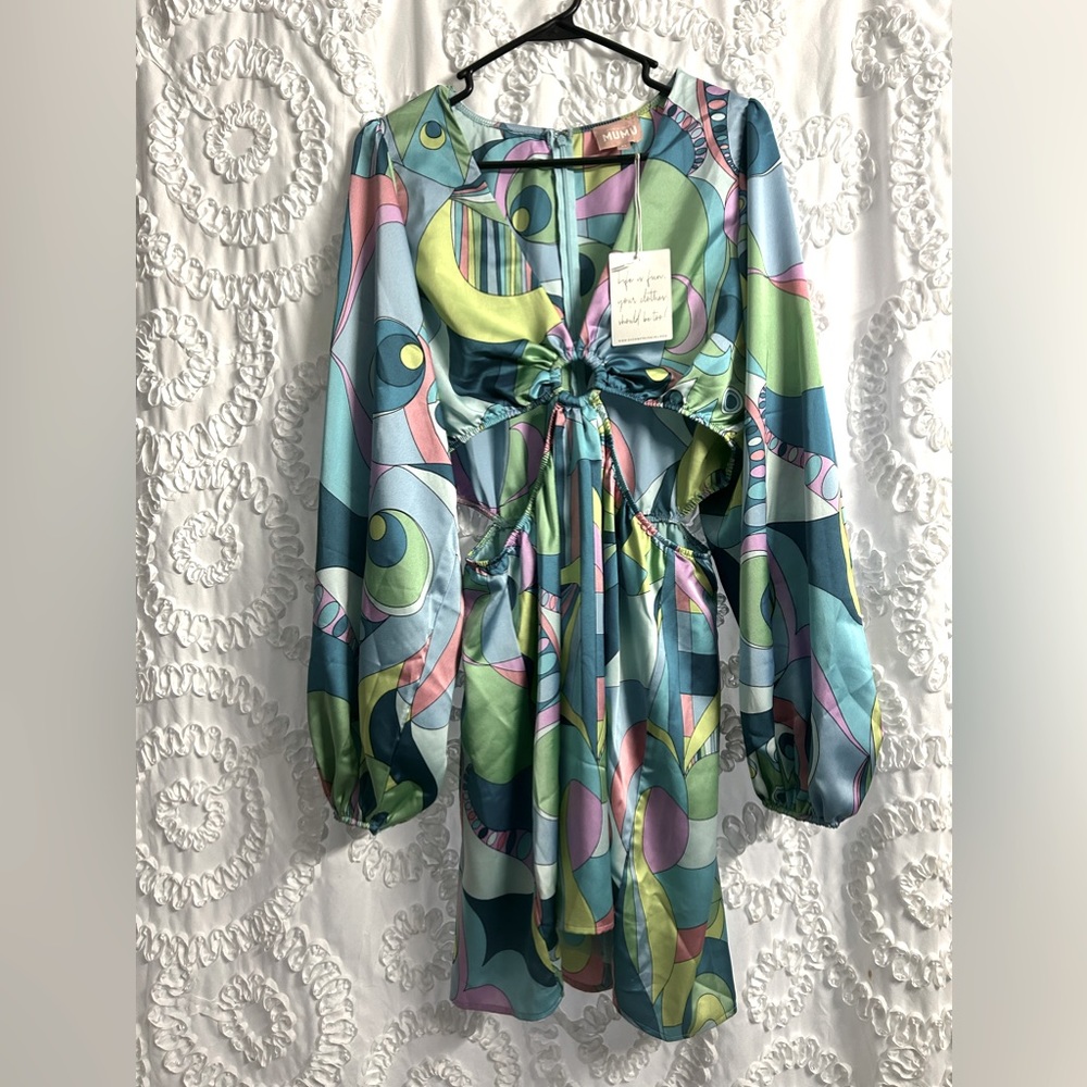 Go Out Cut Out Mini Dress - NWT